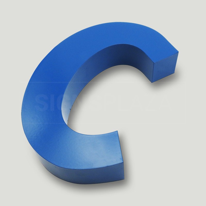 Imagem de Channel Letters Painted stainless steel with backlight B0018B-1