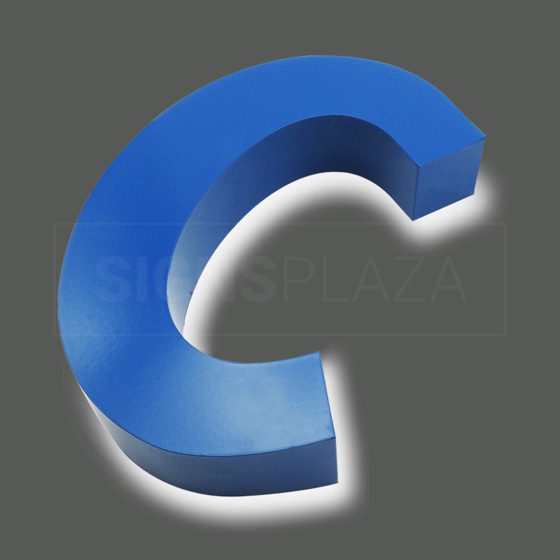 Bild von Channel Letters Painted stainless steel with backlight B0018B-1