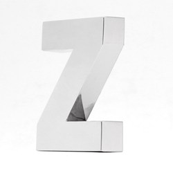 Bild von Channel Letters Stainless Steel blind letter 2001B