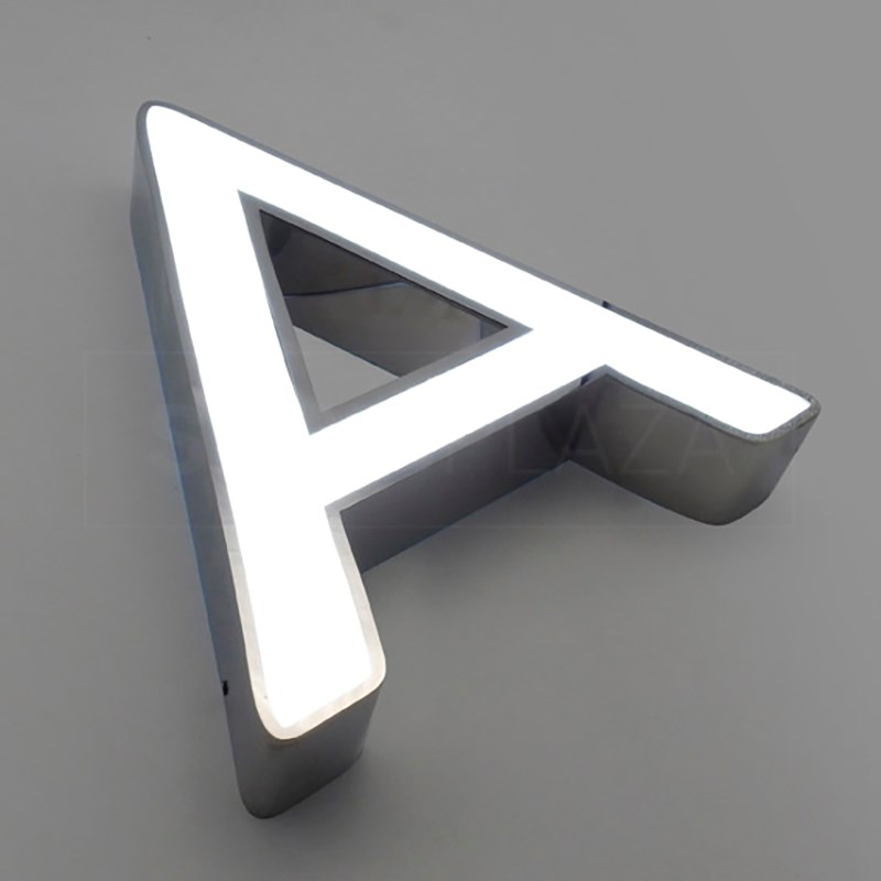 Bild von Channel Letters -Stainless steel with methacrylate 0014