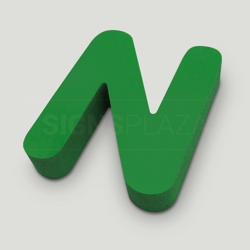 Imagen de Letras Corpóreas PVC recortado con frontal de metacrilato 2100PVCM