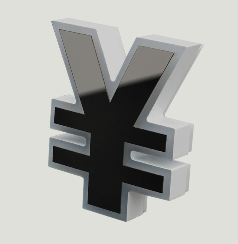 Picture of Channel Letters All in methacrylate with steel plate on the front ZC0017BY-2